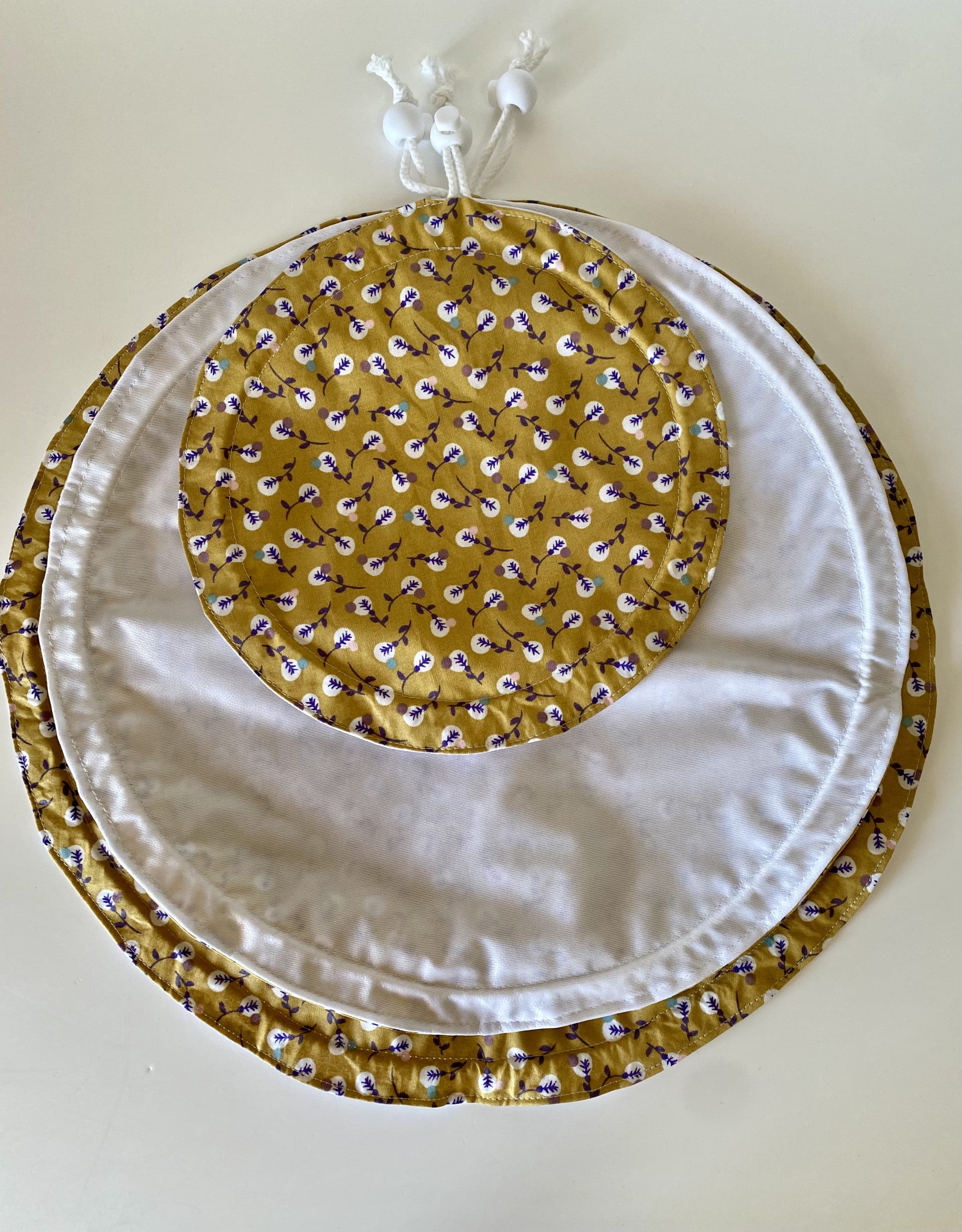 Lot de 3 couvres plat