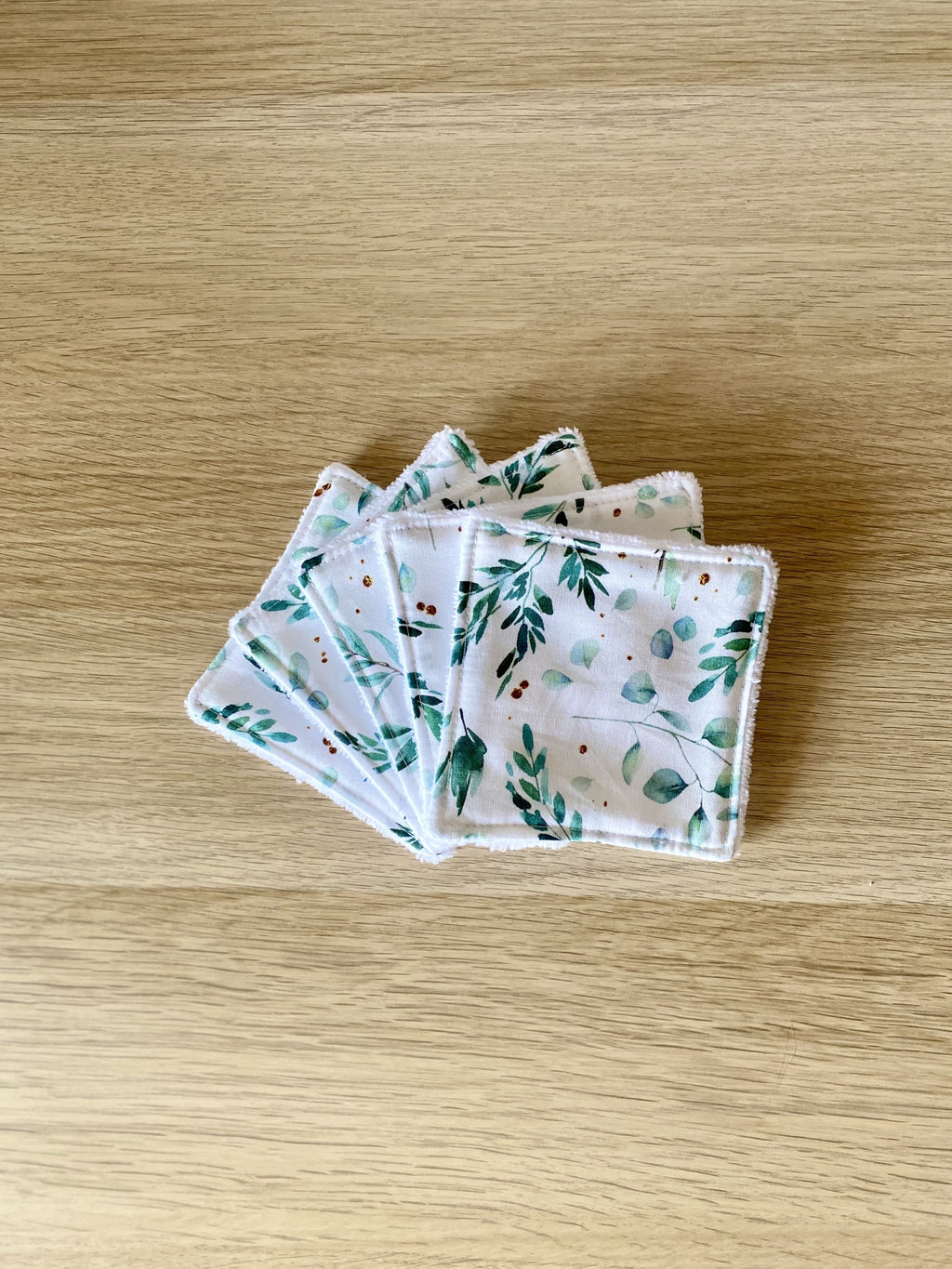 Lot de 5 Cotons Lavables Double face