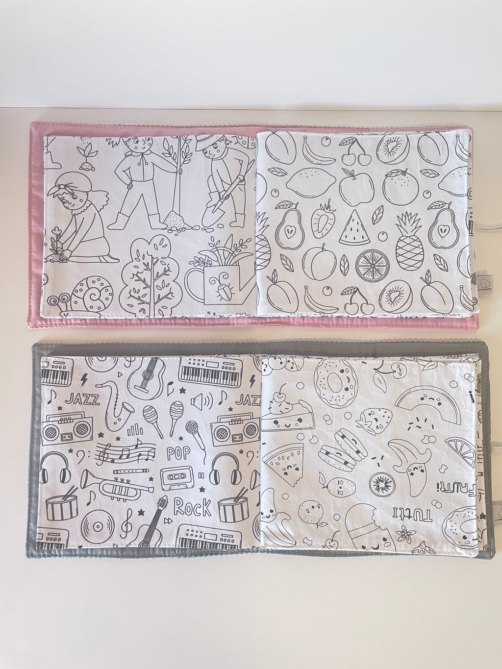 Cahier de coloriage lavable