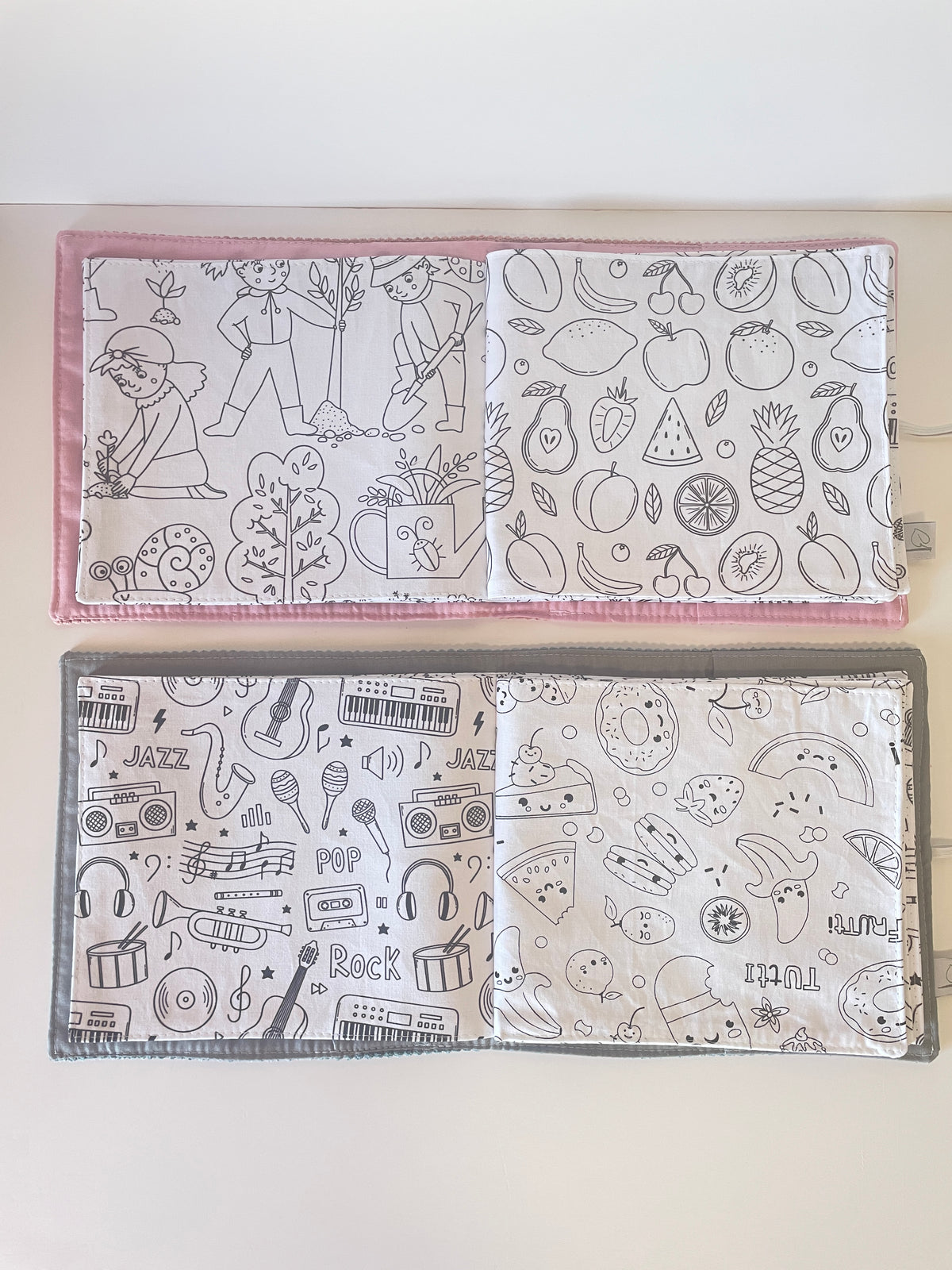 Cahier de coloriage lavable