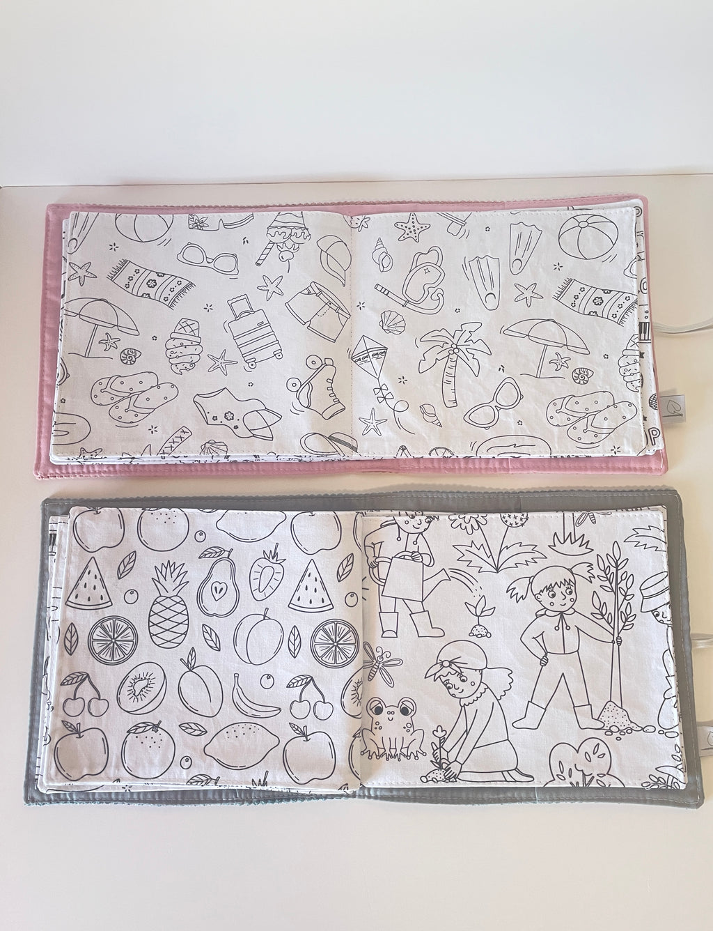 Cahier de coloriage lavable