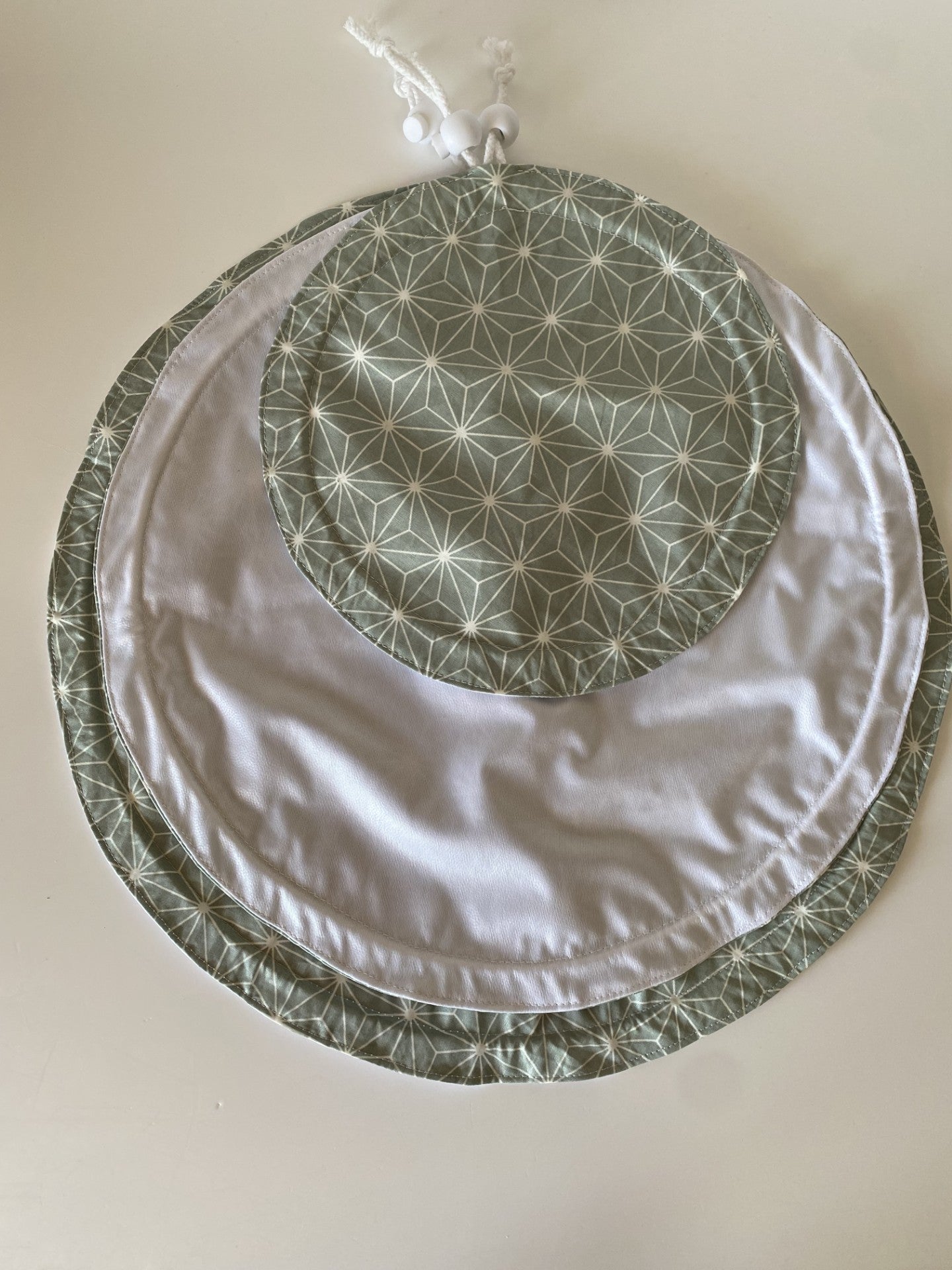 Lot de 3 couvres plat